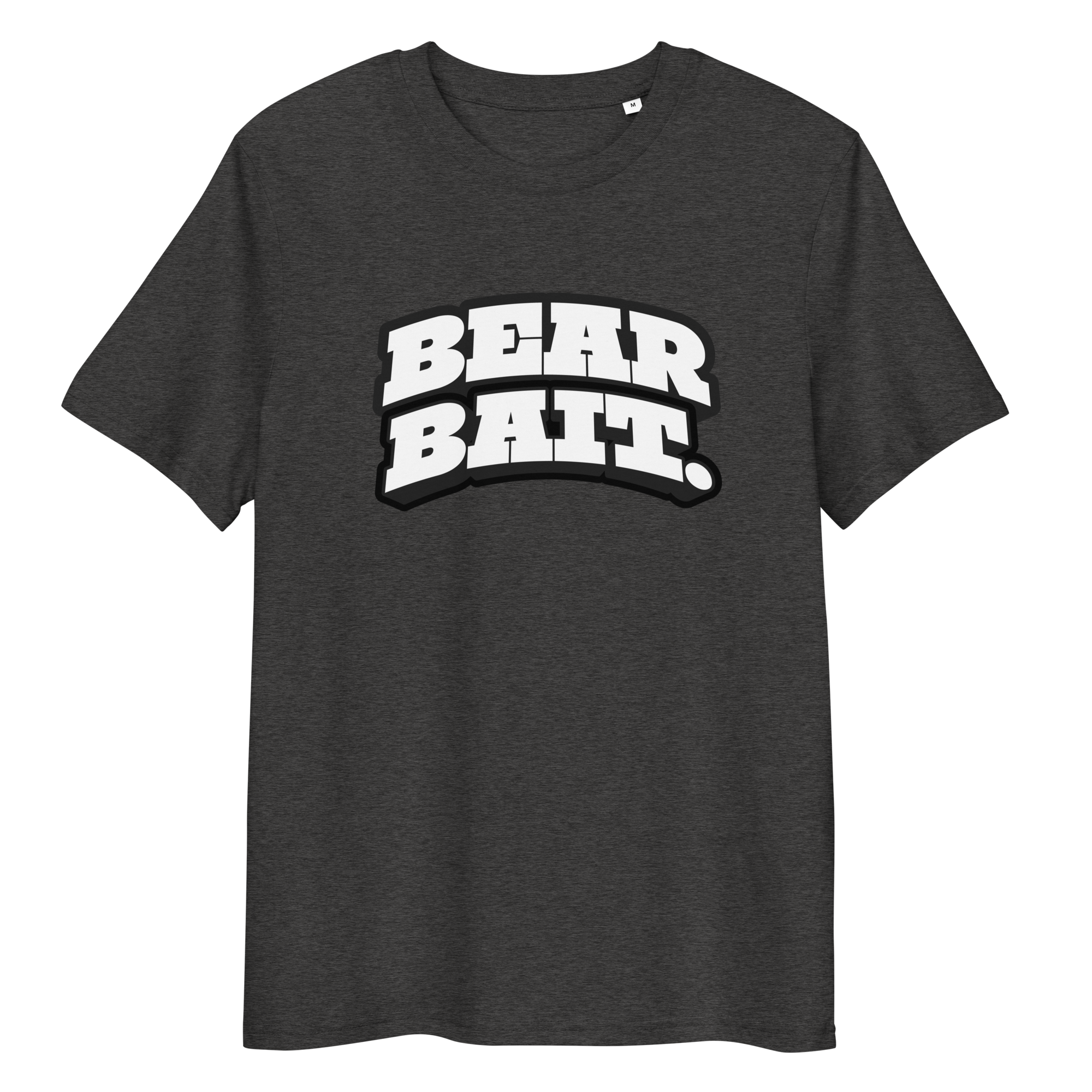 Anthracite t-shirt with ‘Bear Bait’ text and ‘Cubbie & Co’ branding